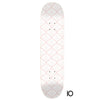 Pink Lattice Pattern Skateboard Wall Art #10