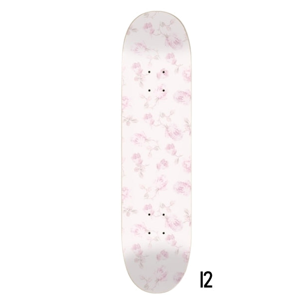 Forever in Bloom- Blush Rose Skateboard Wall Decor #12
