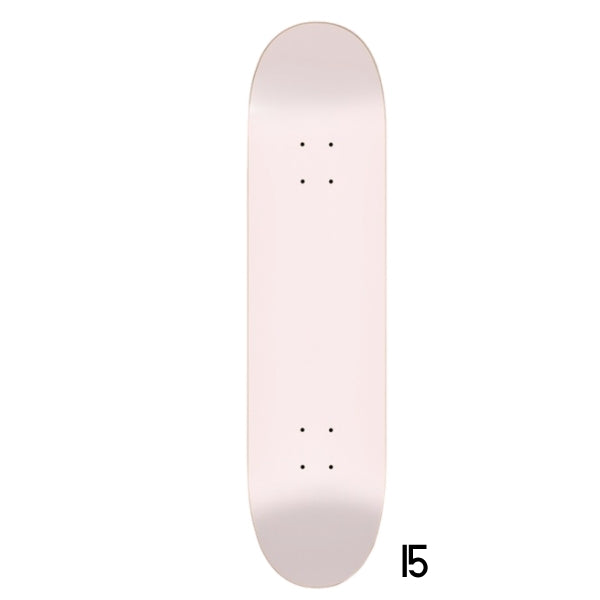 Blush Babe- Solid Soft Pink Skateboard Wall Art #15