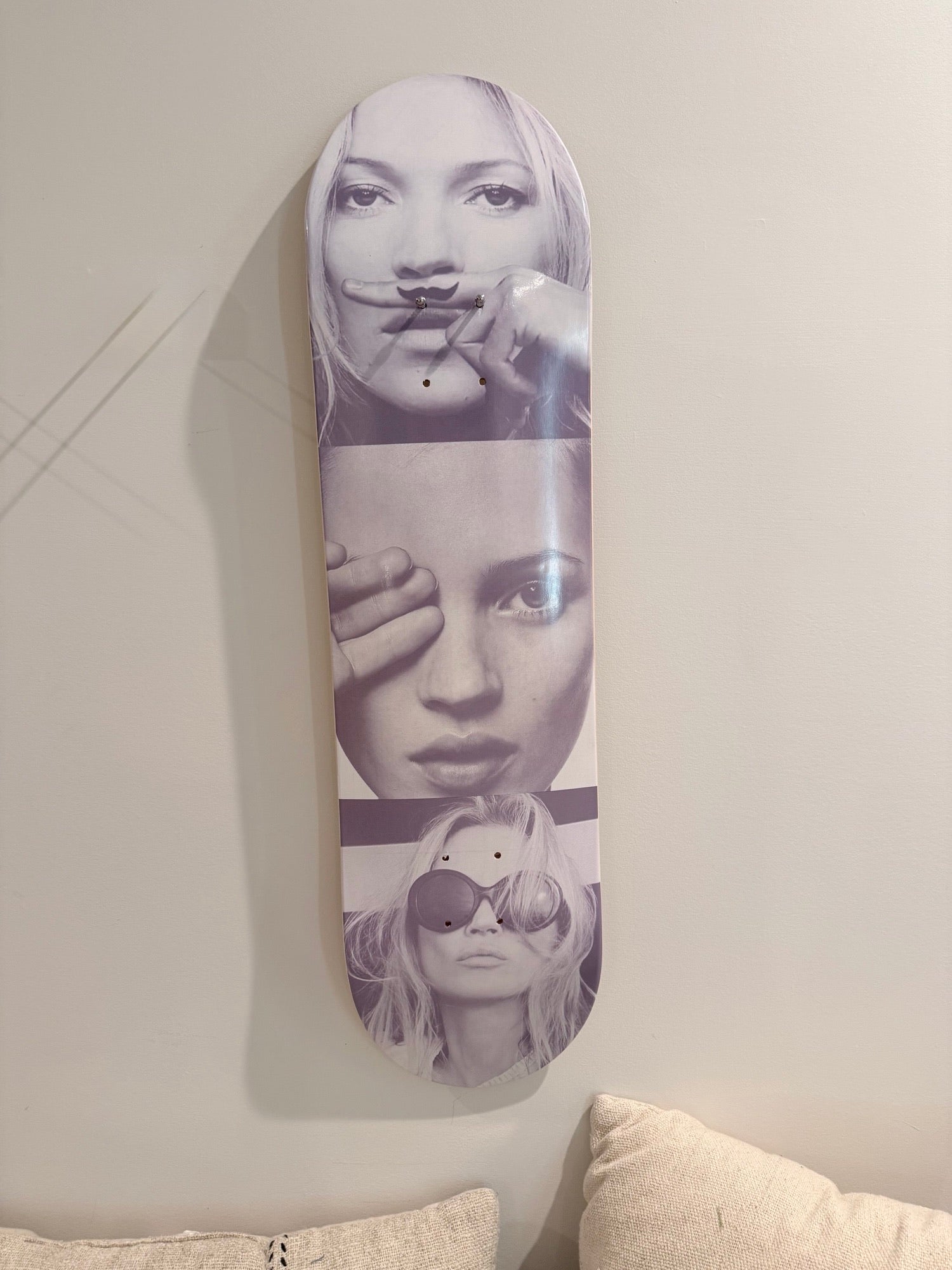Mysterious Beauty- Skateboard Wall Art #1
