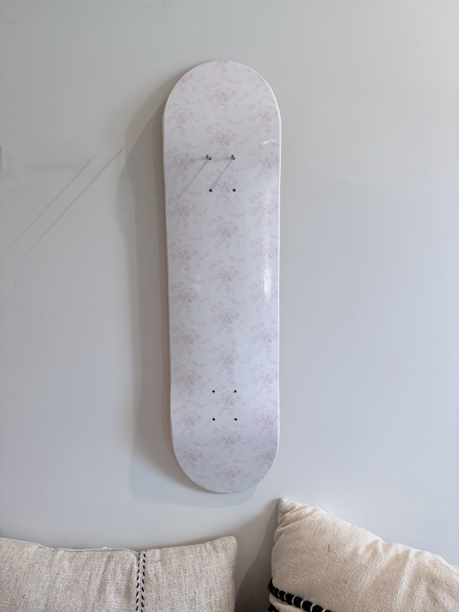Whisper Bloom Delicate Cherry Blossum Skateboard Wall Art #8