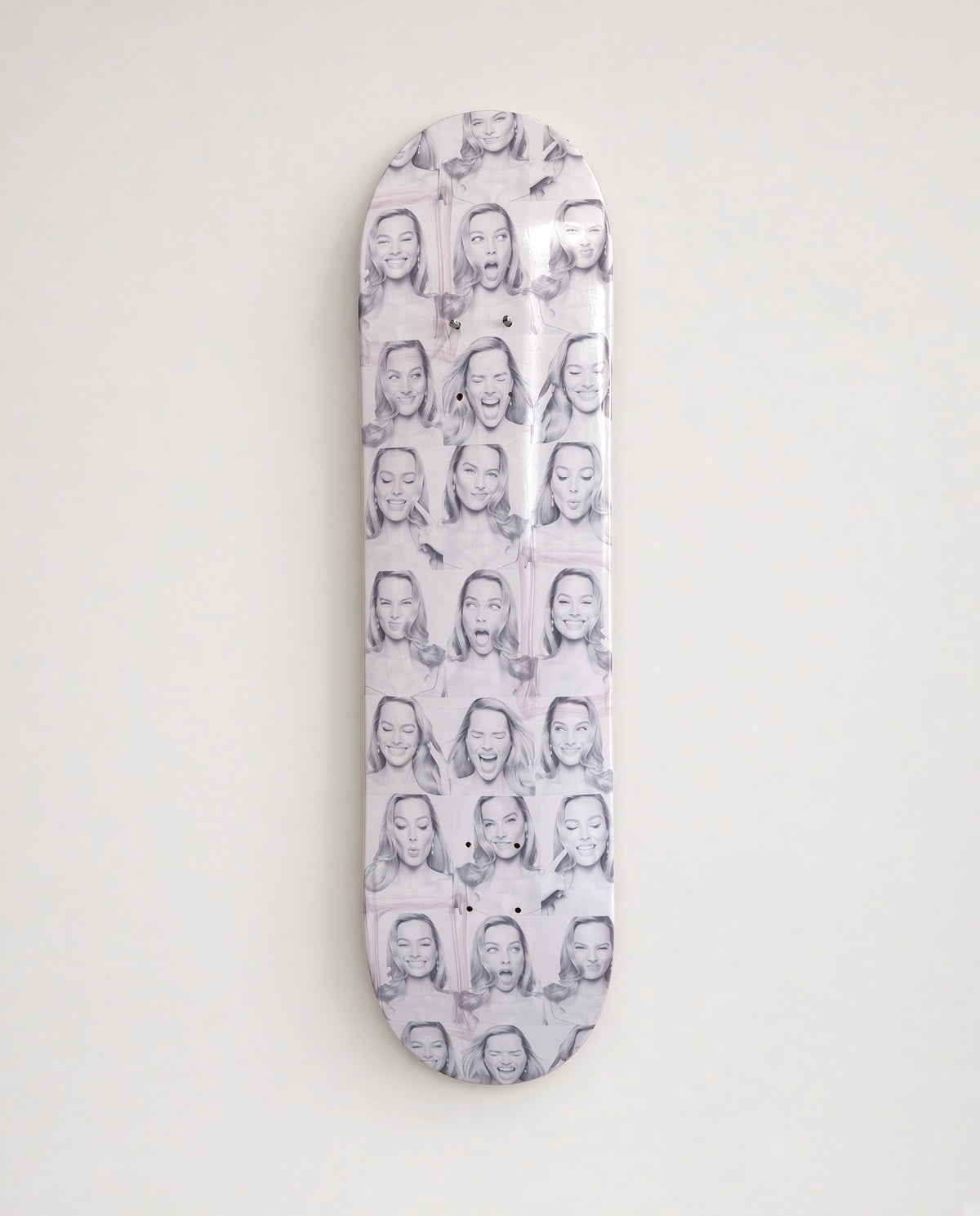 Smile Grid- Skateboard Wall Art #3