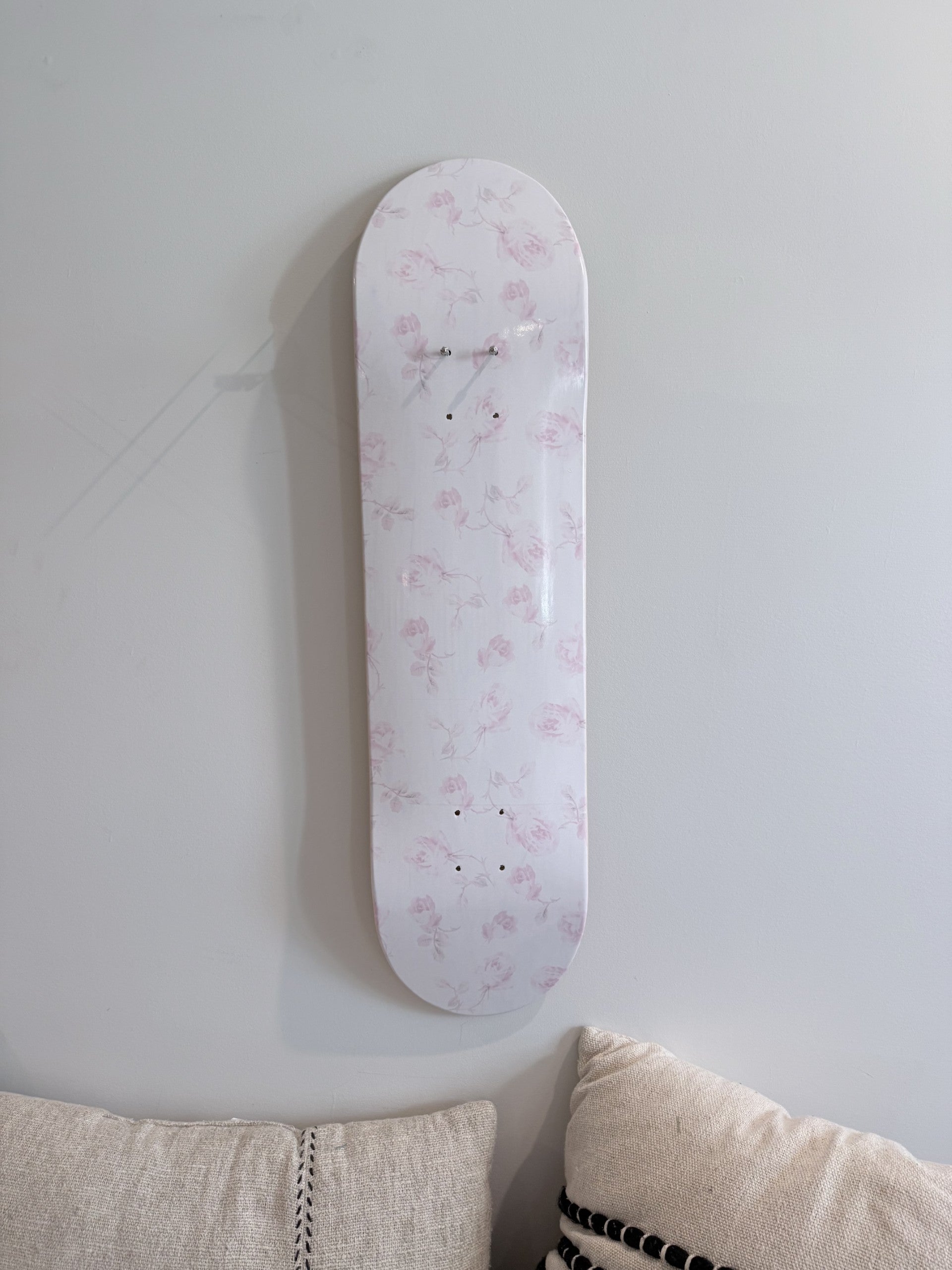 Rosy Rider – Skateboard Wall Art #11