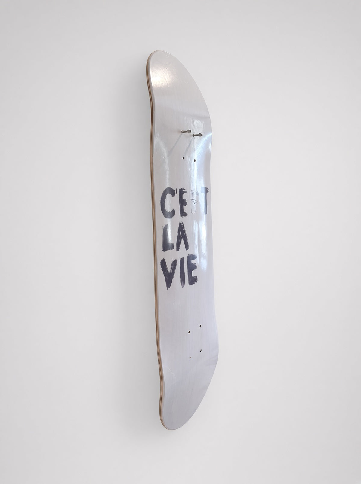 Cest La Vie- Skateboard Wall Art #2