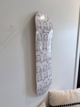 Smile Grid- Skateboard Wall Art #3