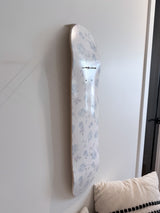 Blue Blossom- Soft Blue Rose Skateboard Wall Art #17