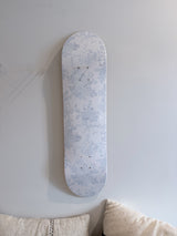 Blue Belle- Soft Blue Toile Skateboard Wall Art -#16