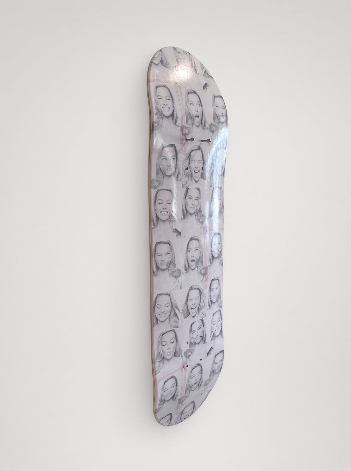 Smile Grid- Skateboard Wall Art #3