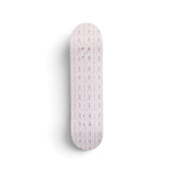 Pink Floral Damask Skateboard Wall Art #9