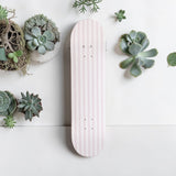 Pretty in Pink Stripes- Blush Stripe Skateboard Wall Art #14