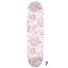 Pink Ribbon Toile- Vintage Floral Skateboard Wall Art #7