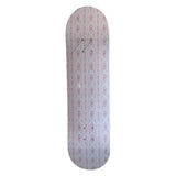 Pink Floral Damask Skateboard Wall Art #9