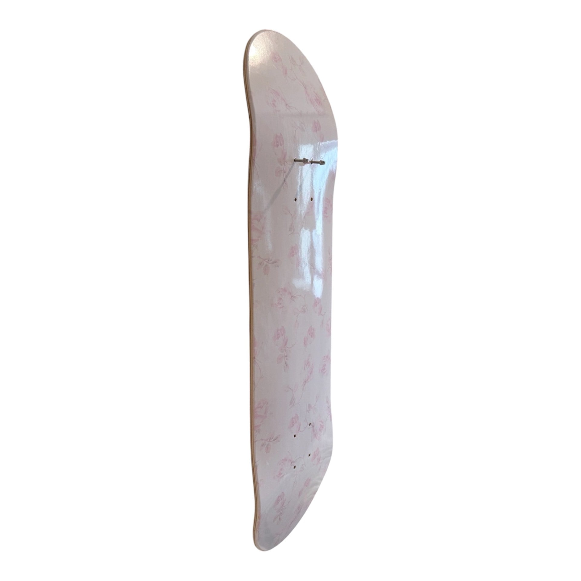 Forever in Bloom- Blush Rose Skateboard Wall Decor #12