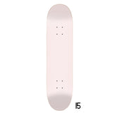 Blush Babe- Solid Soft Pink Skateboard Wall Art #15