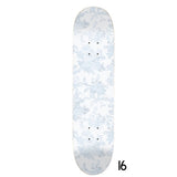 Blue Belle- Soft Blue Toile Skateboard Wall Art -#16