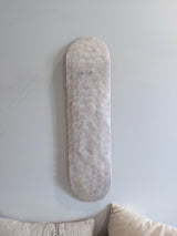 Blush Shell- Pink Capiz Shell Skateboard Wall Art – #DS-26