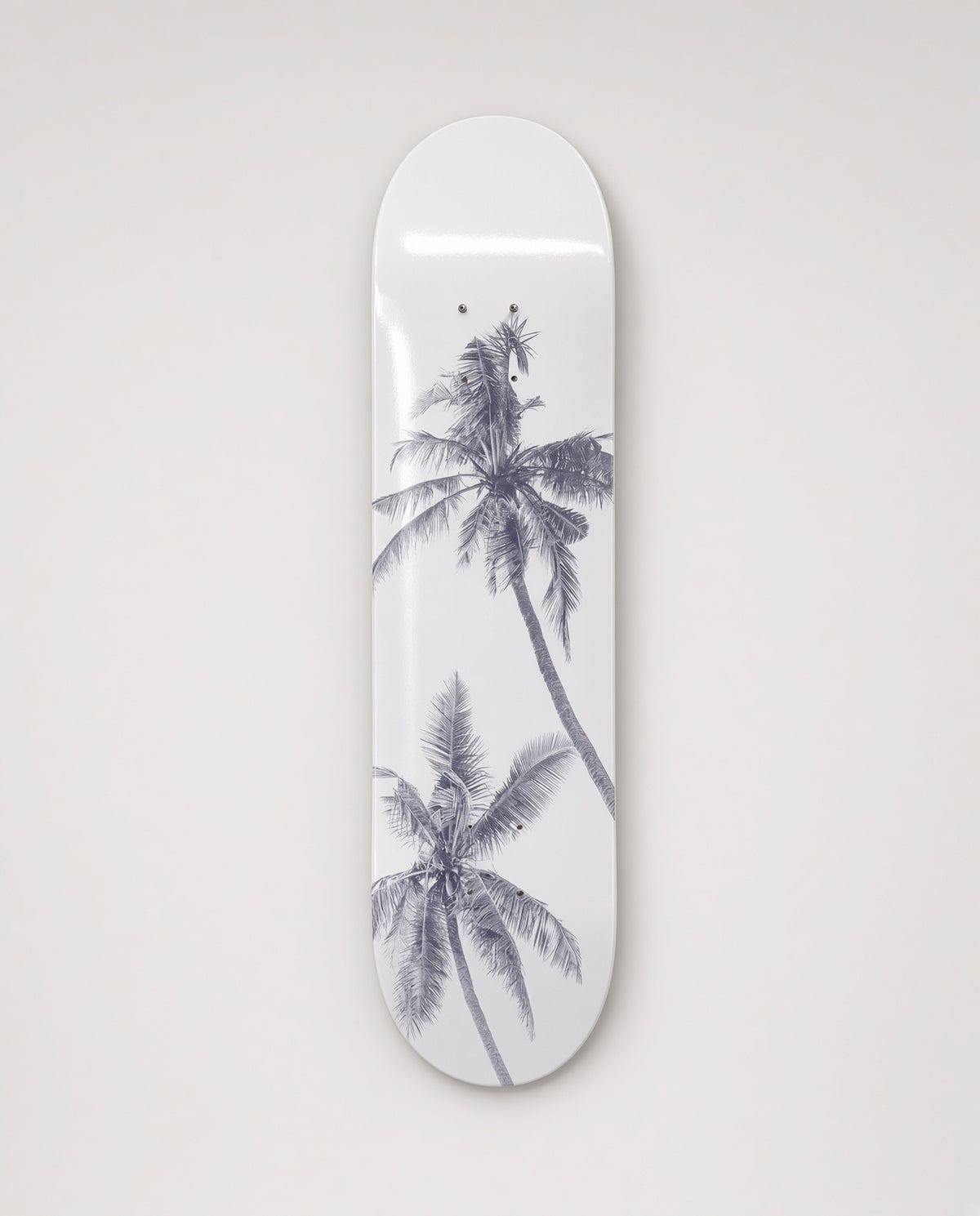 Palm Escape Tropical Shadow Skateboard Wall Art #5