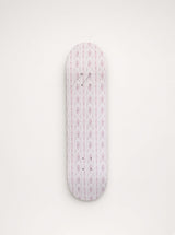 Pink Floral Damask Skateboard Wall Art #9