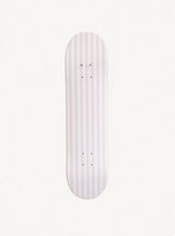 Pretty in Pink Stripes- Blush Stripe Skateboard Wall Art #14