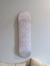 Blush Toile Romantic Floral Skateboard Wall Art #6