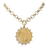 Gold Coin Pendant Necklace