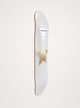 Golden Star- Pink & Gold Leaf Star Skateboard Wall Art – DS- #22