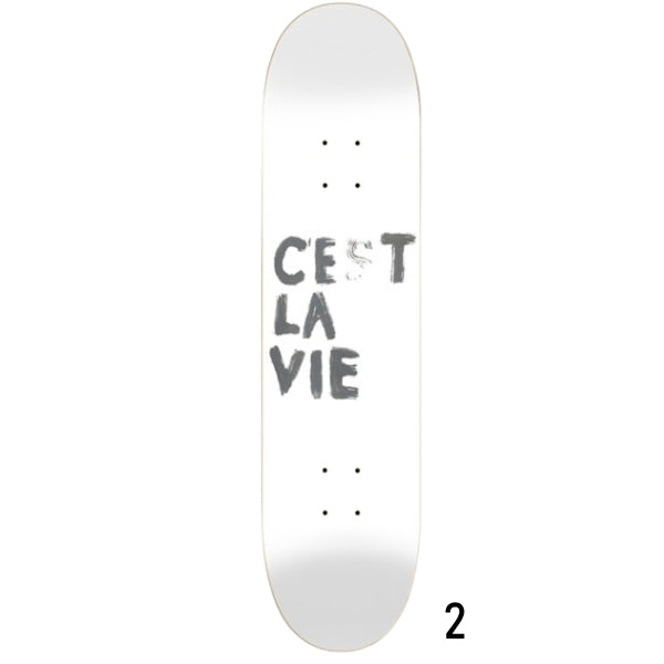 Cest La Vie- Skateboard Wall Art #2