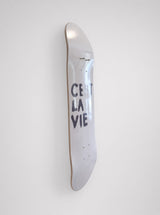 Cest La Vie- Skateboard Wall Art #2