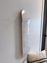 Snowflake Kisses- Soft Blue Floral Lace Skateboard Wall Art #18