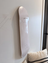Pretty in Pink Stripes- Blush Stripe Skateboard Wall Art #14