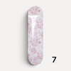 Pink Ribbon Toile- Vintage Floral Skateboard Wall Art #7