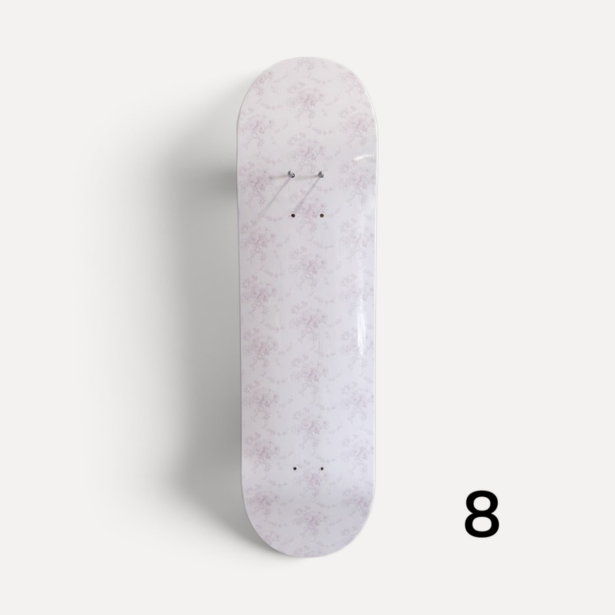 Whisper Bloom Delicate Cherry Blossum Skateboard Wall Art #8