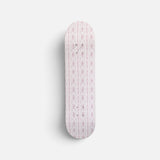 Pink Floral Damask Skateboard Wall Art #9