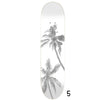 Palm Escape Tropical Shadow Skateboard Wall Art #5