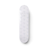 Snowflake Kisses- Soft Blue Floral Lace Skateboard Wall Art #18