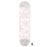 Blush Toile Romantic Floral Skateboard Wall Art #6