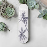 Palm Escape Tropical Shadow Skateboard Wall Art #5