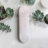 Hearts All Over- Pink Heart Skateboard Wall Art #13