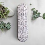Smile Grid- Skateboard Wall Art #3