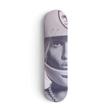 Helmet & Pearls Rebel Glam Skateboard Wall Art #4
