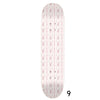 Pink Floral Damask Skateboard Wall Art #9