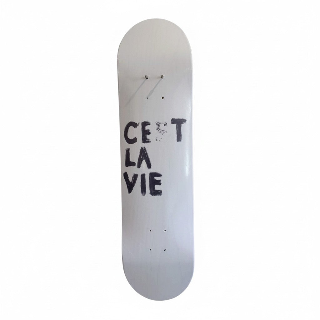 Cest La Vie- Skateboard Wall Art #2