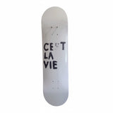 Cest La Vie- Skateboard Wall Art #2