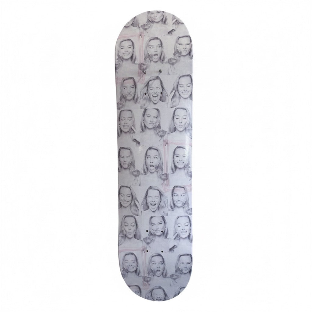 Smile Grid- Skateboard Wall Art #3