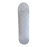 Blue Lattice Dreams- Soft Blue Quatrefoil Skateboard Wall Art #19