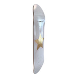 Golden Star- Pink & Gold Leaf Star Skateboard Wall Art – DS- #22